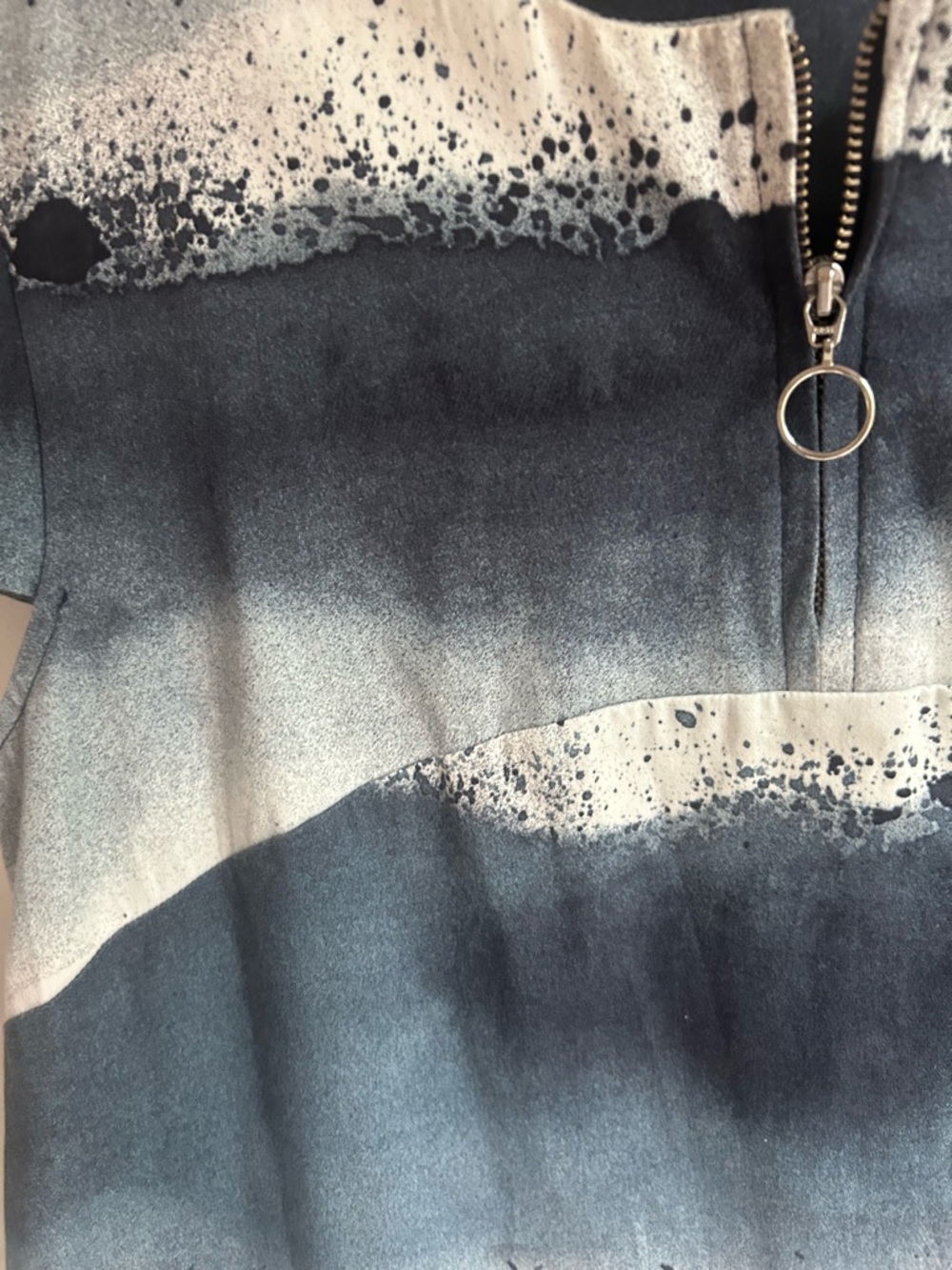 Marimekko Kantti 2 dress. Blue/ white. Size 12 (44). Excellent condition. - Picture 3 of 8